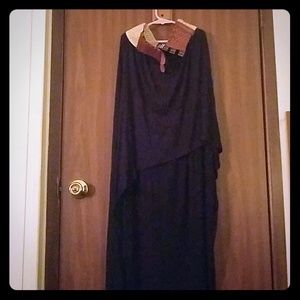 Black ankle length skirt